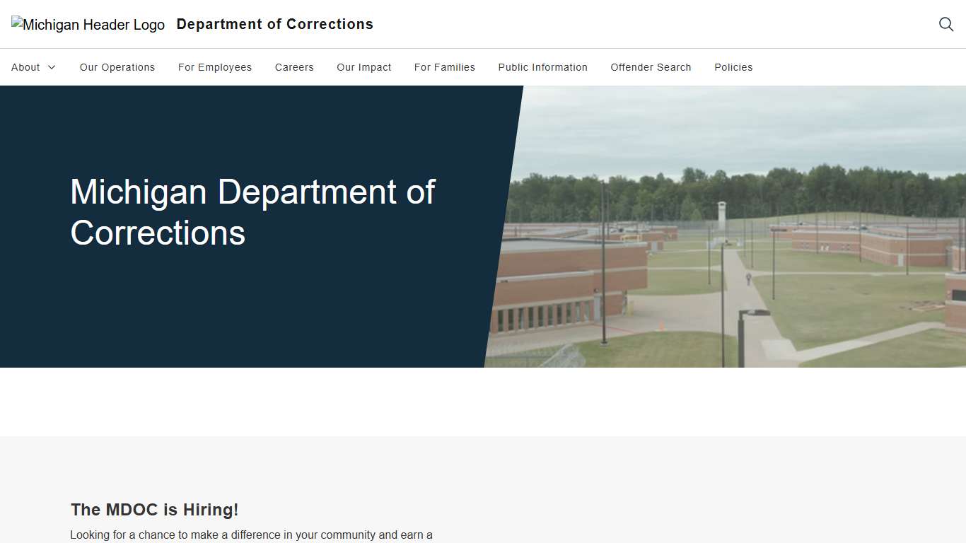 Michigan Department of Corrections
